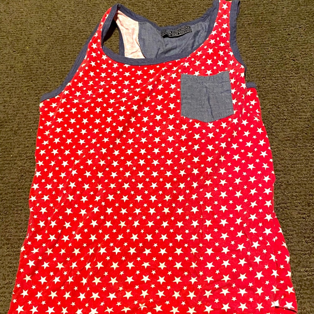 American Flag Bucket Hat & Tank Top - Bundle